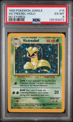 1999 Pokemon Jungle Victreebel Holo Rare #14/64 - Image 1