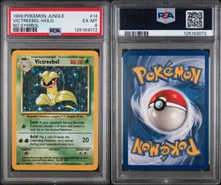 1999 Pokemon Jungle Victreebel Holo Rare #14/64 - Image 3