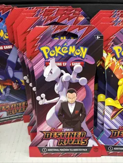 Pokemon Destined Rivals Sleeved Booster Pack LOT OF 20 ALL ARTWORK New Sealed 🔥 - Image 3