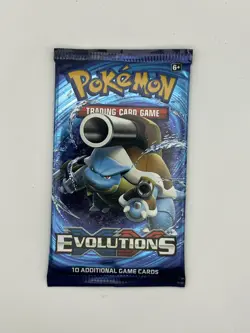 Pokemon Sealed XY Evolutions Pack Mega Blastoise Artwork - Image 1