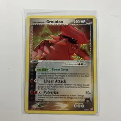 Pokemon TCG Team Magma's Groudon 9/95 Team Magma vs Team Aqua Holo - Image 1
