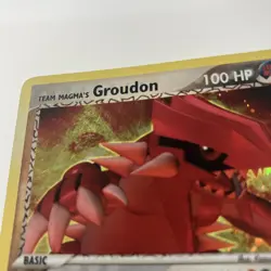 Pokemon TCG Team Magma's Groudon 9/95 Team Magma vs Team Aqua Holo - Image 3