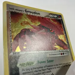 Pokemon TCG Team Magma's Groudon 9/95 Team Magma vs Team Aqua Holo - Image 5