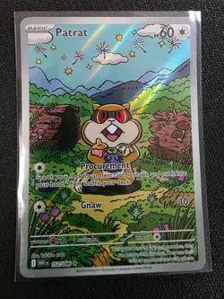 Patrat 152/086 NM - Illustration Rare - 2025 TCG Pokemon White Flare - Image 1