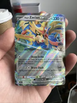Pokemon TCG Zacian Ex 111/159 Journey Together (MINT) - Image 1