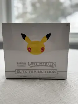 Pokemon TCG 25th Anniversary Celebrations Elite Trainer Box ETB Factory 820650809439 - Image 1