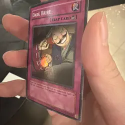 Yugioh Dark Bribe Super Rare GX04 EN002 MP - Image 3