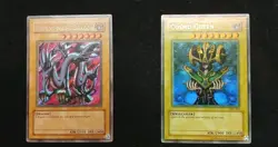 Yugioh Cosmo Queen MP1 Ink Error Max Faded Near Mint - Image 3
