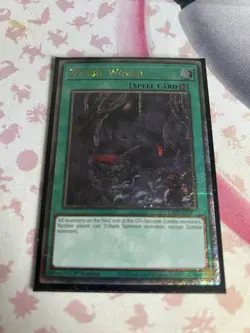 Zombie World - RA03-EN205 - Quarter Century Secret Rare (NM) - Yugioh QCR - Image 1