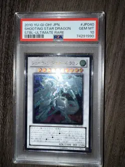 2010 YU-GI-OH! JPN STBL-STARSTRIKE BLAST #JP040 SHOOTING STAR DRAGON PSA 10 - Image 1