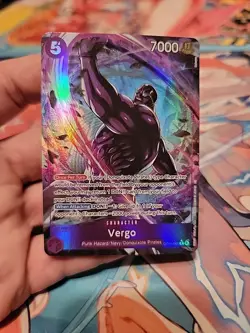 Vergo Alt Art OP14-061 One Piece TCG Azure Sea's Seven English NM - Image 1