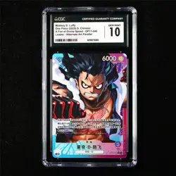 CGC 10 GEM MINT 2025 One Piece CHN Monkey D.Luffy OP11-040 L - Image 1