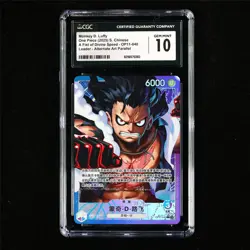 CGC 10 GEM MINT 2025 One Piece CHN Monkey D.Luffy OP11-040 L - Image 2