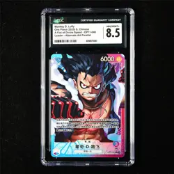 CGC 8.5 NM/MINT+ 2025 One Piece CHN Monkey D.Luffy OP11-040 L - Image 1