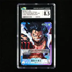 CGC 8.5 NM/MINT+ 2025 One Piece CHN Monkey D.Luffy OP11-040 L - Image 2