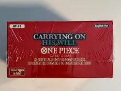 One Piece OP-13 Carrying on His Will Booster Box New English Sealed in hand - Image 4
