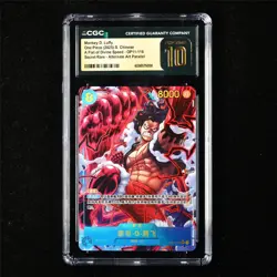 CGC 10 PRISTINE 2025 One Piece CHN Monkey D.Luffy OP11-118 SEC - Image 1