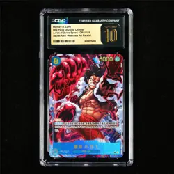 CGC 10 PRISTINE 2025 One Piece CHN Monkey D.Luffy OP11-118 SEC - Image 2