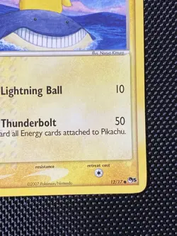 Pikachu Pop Series 5 12/17 Common Non-Holo Promo Card LP/NM - Image 4