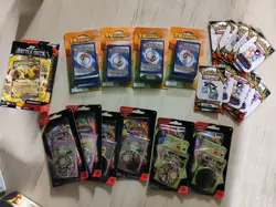 Pokemon Card Lot(6 Phantasmal Flames Boosters W Coin And Foil, 4 20 Card Packs, - Image 1