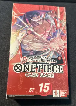 One Piece Card Game ST-15 Starter Deck ENGLISH Sealed New Edward Newgate - Image 1