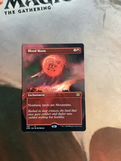 MTG English Borderless Blood Moon NM Normal Double Masters - Image 1