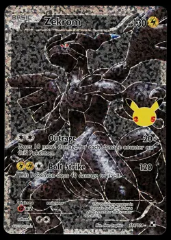 Pokemon Card - Zekrom Celebrations Classic Collection 114/114 Holo - Image 1
