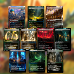 Surveil Lands Bundle ALL 10 - Custom Art Magic: The Gathering Playtest Cards - Image 3