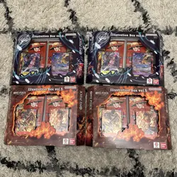 One Piece Card Game Illustration Box Vol. 5 And 6. 4 Boxes Total Sealed - Image 1