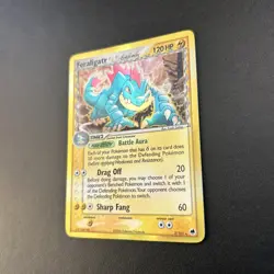 Feraligatr 2/101 Delta Species Dragon Frontiers Pokemon Card Holo Lightly Played - Image 3