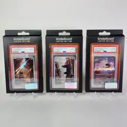 Charizard PSA 10 Sequential Set Pokemon Card 151 JP w/ Sunset GradedGuard Cases - Image 2