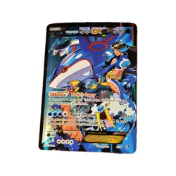 Pokemon Team Aqua's Kyogre EX 6/34 Double Crisis Holo Ultra Rare EX 190 HP Card - Image 1