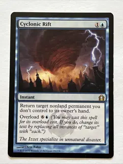 MTG 1x Cyclonic Rift Return to Ravnica Modern Magic the Gathering Card - Image 1