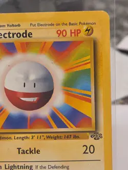 Electrode 18/64 Jungle 1st Ed Non Holo Rare 1999 Pokemon Card - Image 4