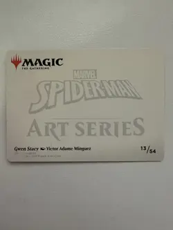 MTG Marvel Spider-Man Art Series Gwen Stacy Victor Adame Minguez 13/54 - Image 4