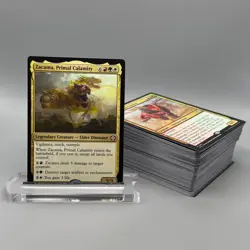 Zacama, Primal Calamity - Dinosaur Power Commander Deck (White/Red/Green)-MTG - Image 1