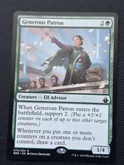Magic the Gathering Generous Patron - Image 1