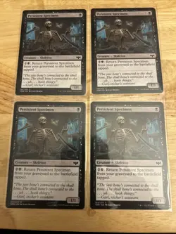 4x Persistent Specimen Innistrad: Crimson Vow Regular Nm - Image 1