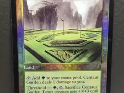 MTG Centaur Garden (Odyssey) FOIL Magic The Gathering - Image 4