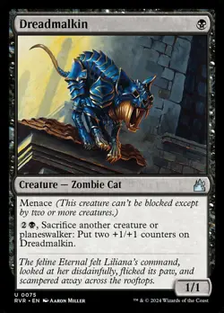 Dreadmalkin - Foil NM, English MTG Ravnica Remastered - Image 1