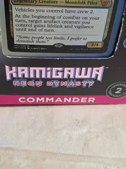 Magic the Gathering Commander Kamigawa Neon Dynasty - Buckle Up - Image 3