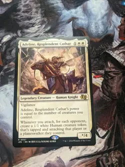 Adeline, Resplendent Cathar (Anime) Foundations Jumpstart Regular - Image 1