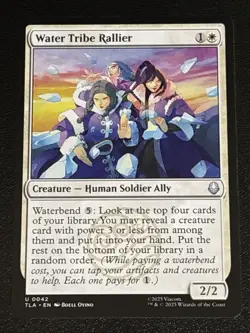 MTG Avatar: The Last Airbender Water Tribe Rallier 0042 NM - Image 1