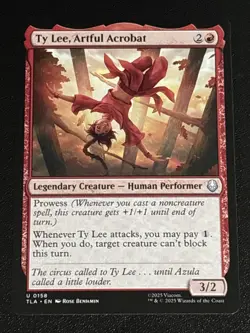MTG Avatar: The Last Airbender Ty Lee, Artful Acrobat 0158 NM - Image 1