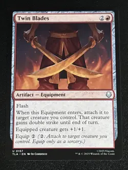 MTG Avatar: The Last Airbender Twin Blades 0157 NM - Image 1