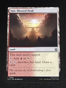 MTG Avatar: The Last Airbender Sun-Blessed Peak 0280 NM - Image 1