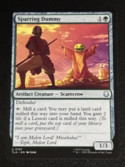 MTG Avatar: The Last Airbender Sparring Dummy 0197 NM - Image 1