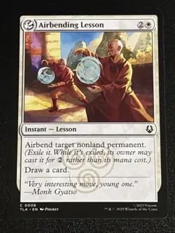 MTG Avatar: The Last Airbender Airbending Lesson 0008 NM - Image 1