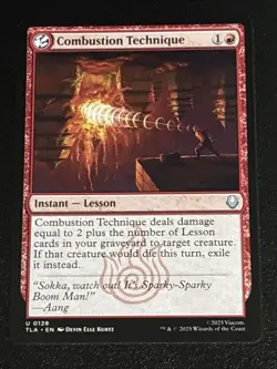 MTG Avatar: The Last Airbender Combustion Technique 0128 NM - Image 1