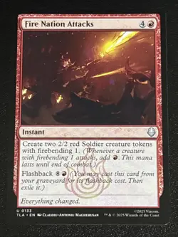 MTG Avatar: The Last Airbender Fire Nation Attacks 0133 NM - Image 1